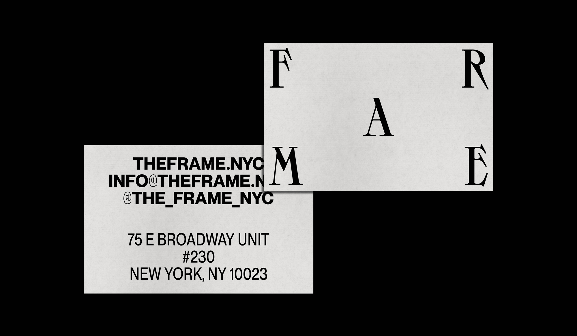 Galerie The Frame, NY - Cecil Studio