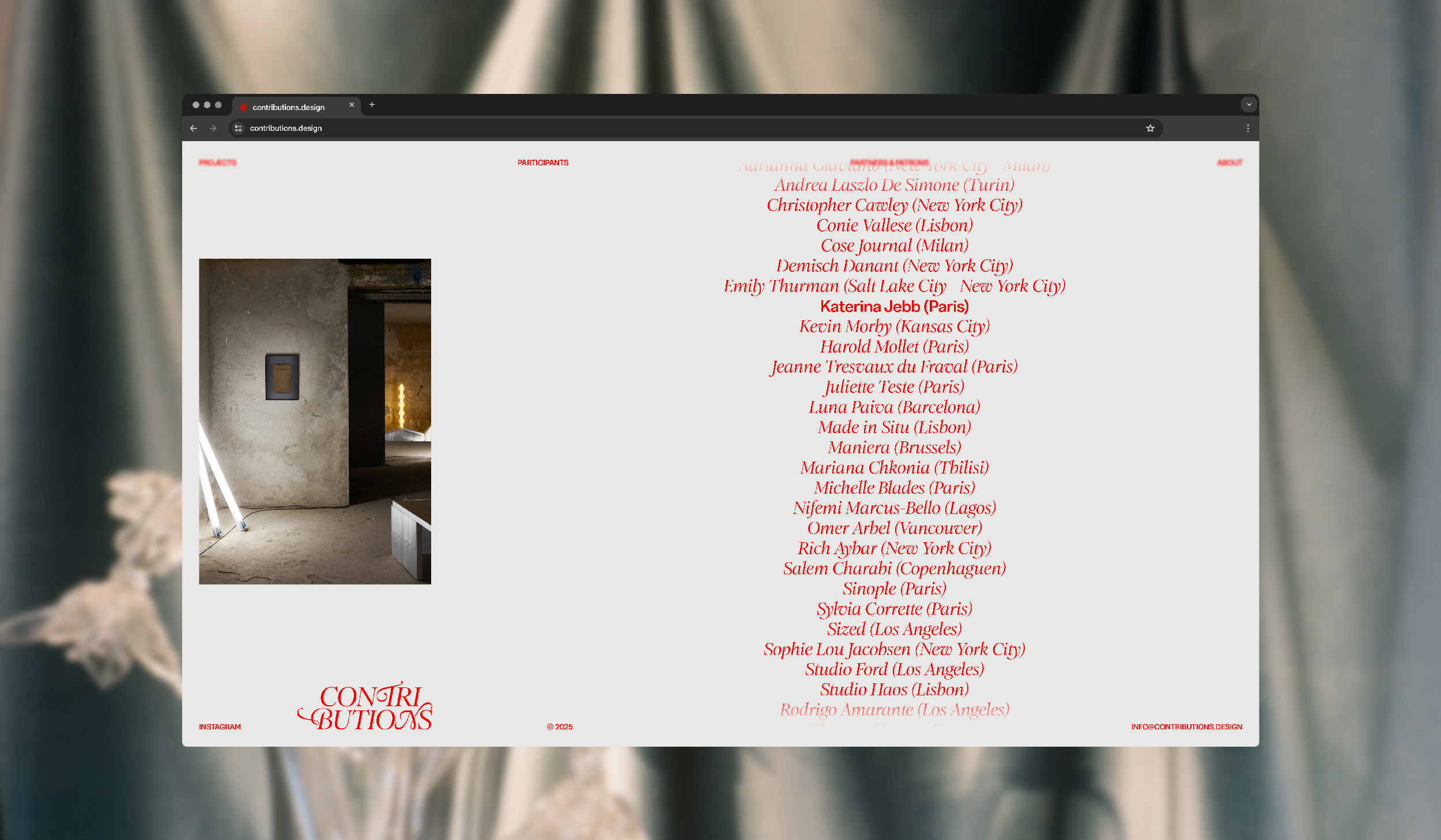 Contributions Design - Cecil Studio
