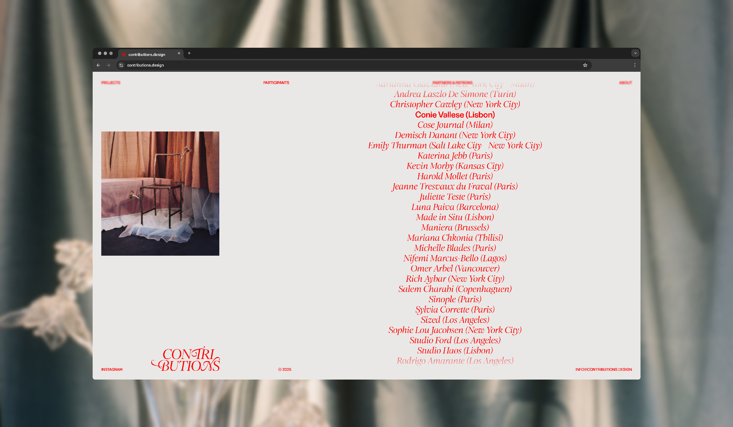 Contributions Design - Cecil Studio