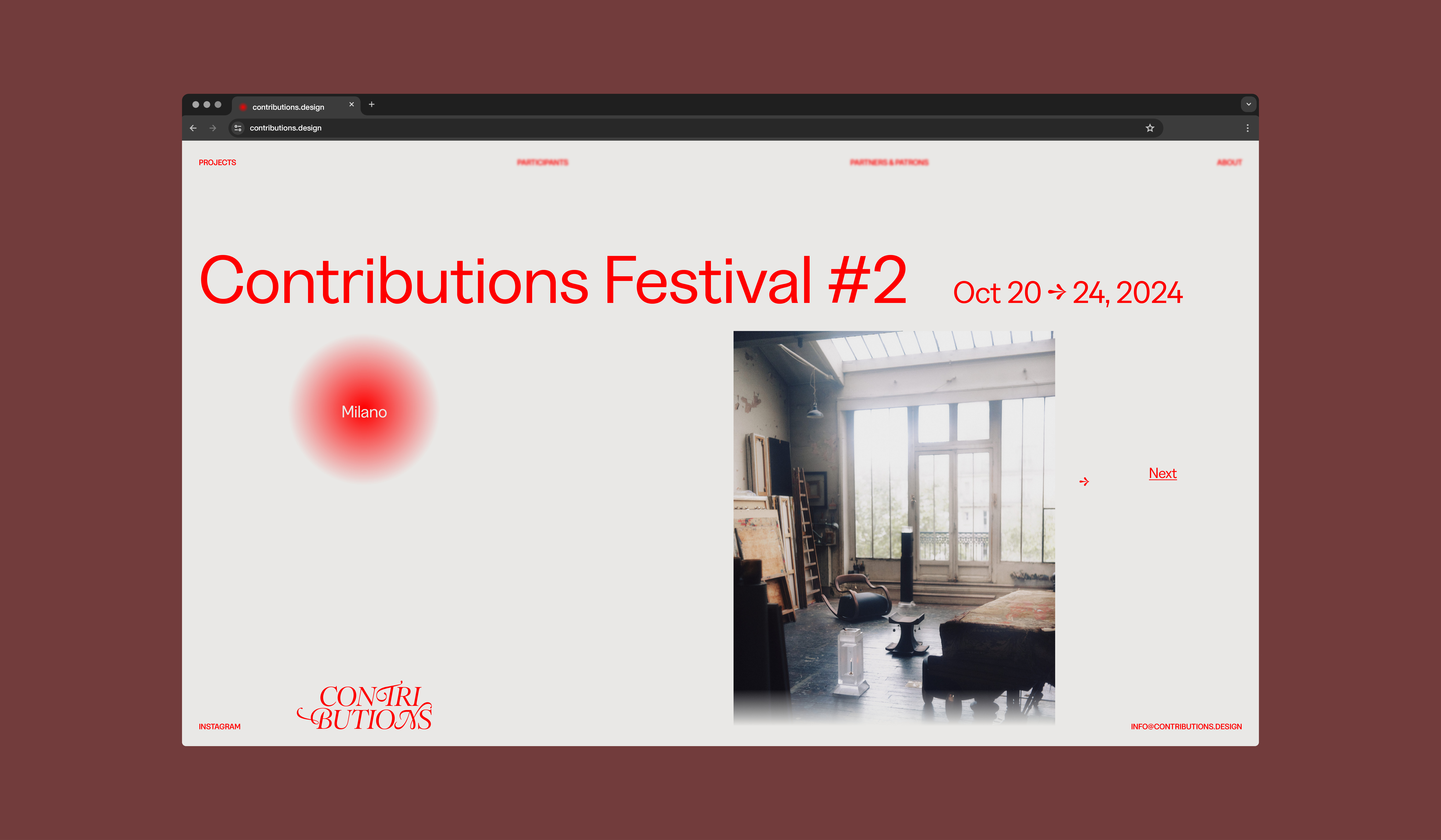 Contributions Design - Cecil Studio