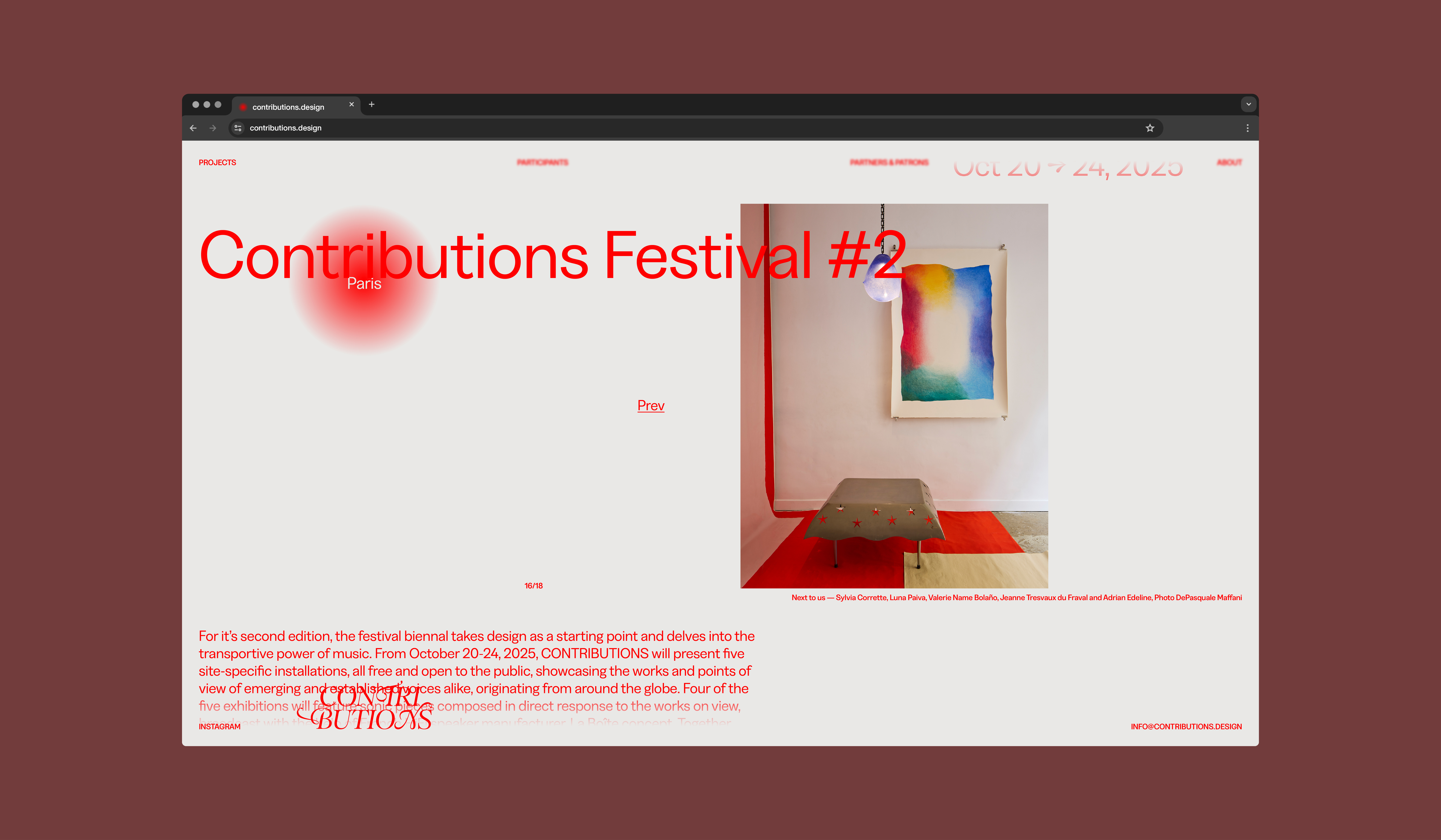 Contributions Design - Cecil Studio