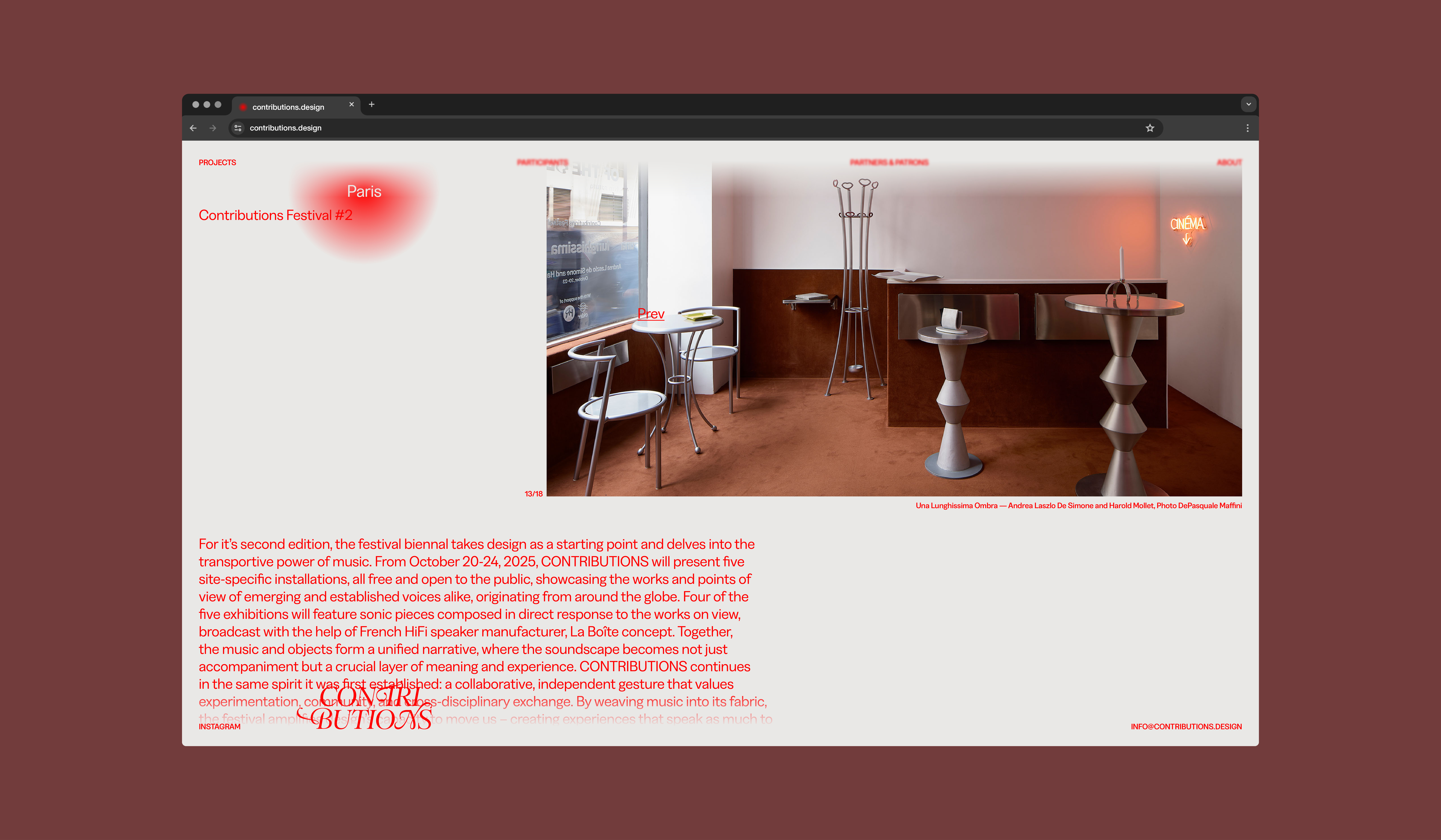 Contributions Design - Cecil Studio