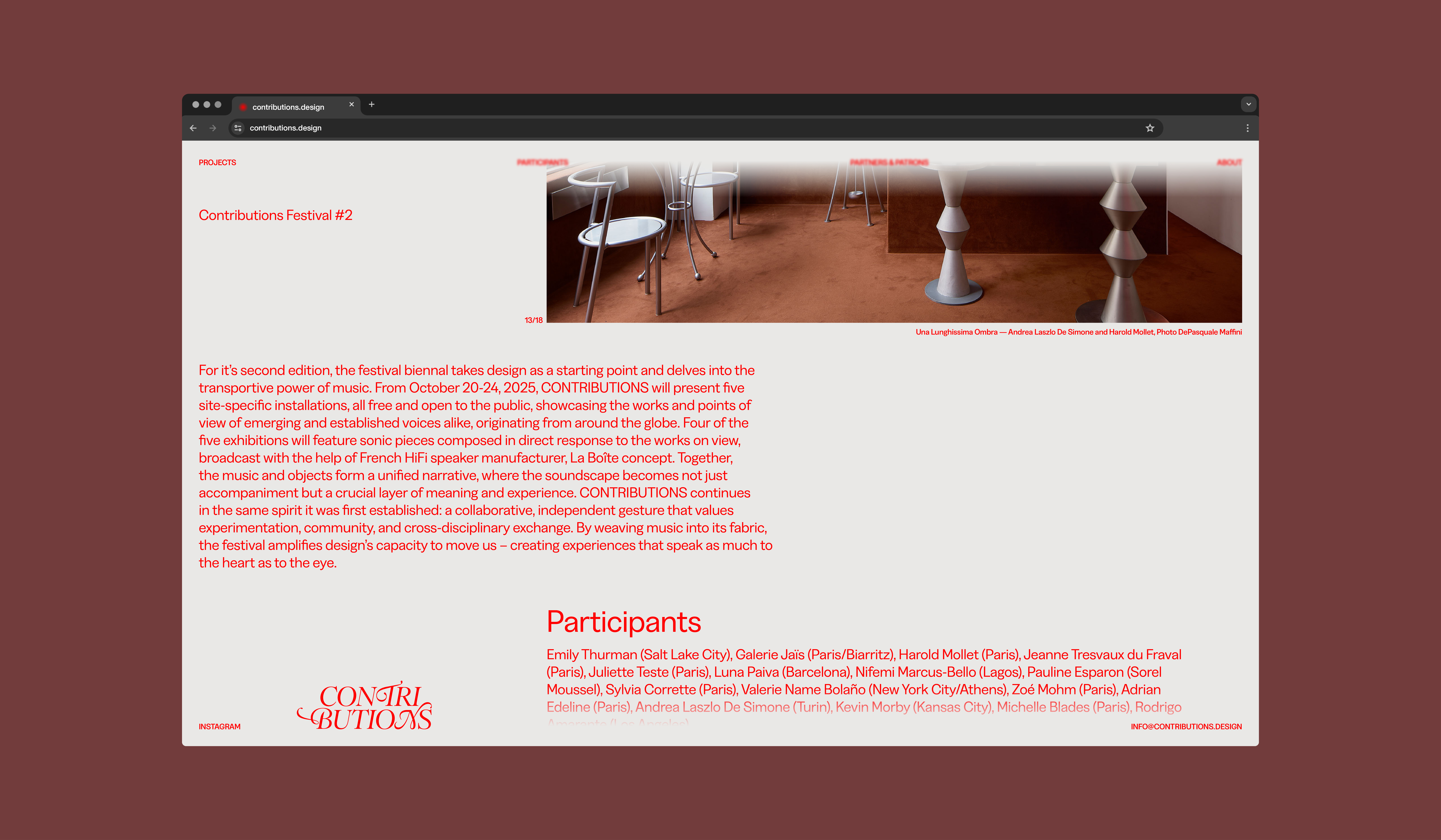 Contributions Design - Cecil Studio