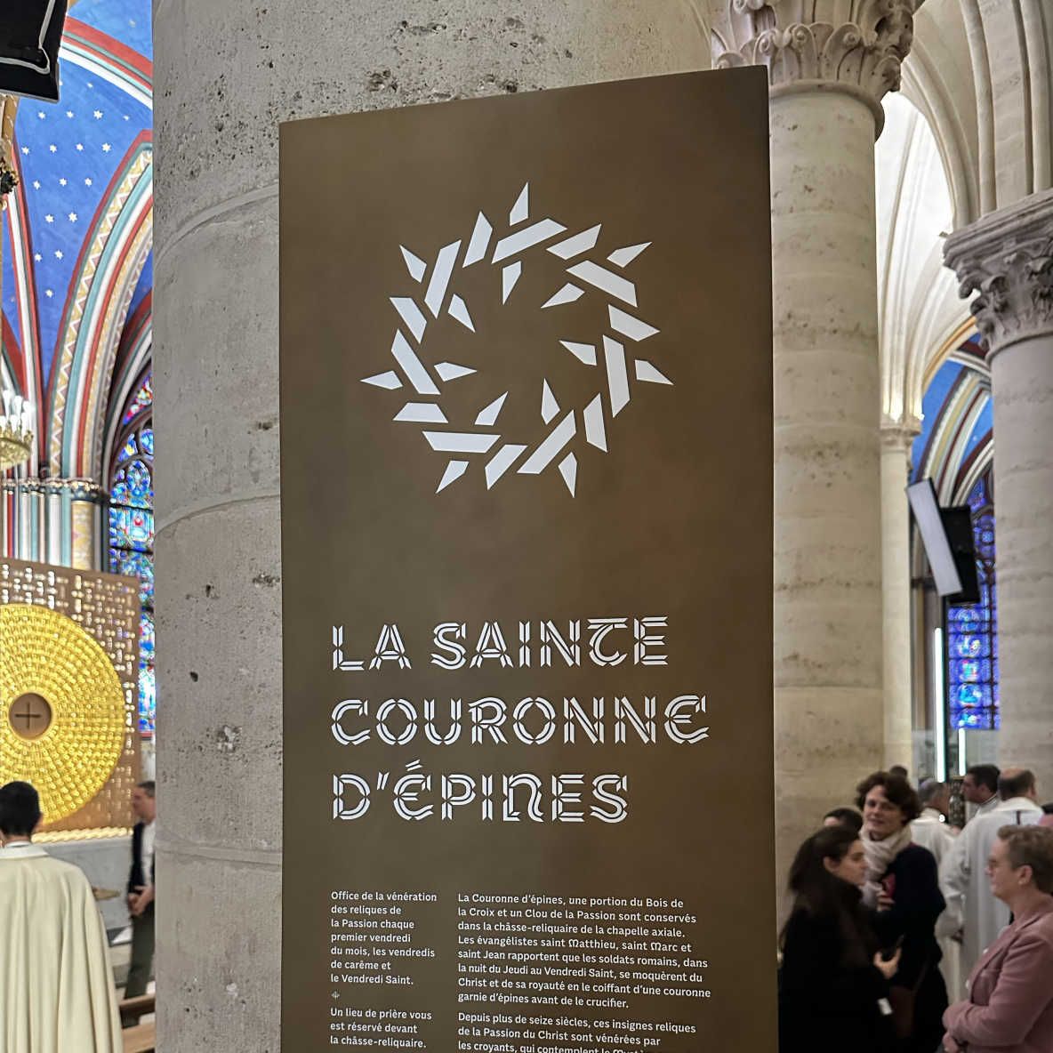 Signalétique, Notre-Dame de Paris - Cecil Studio